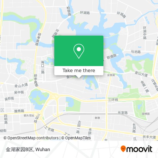 金湖家园B区 map