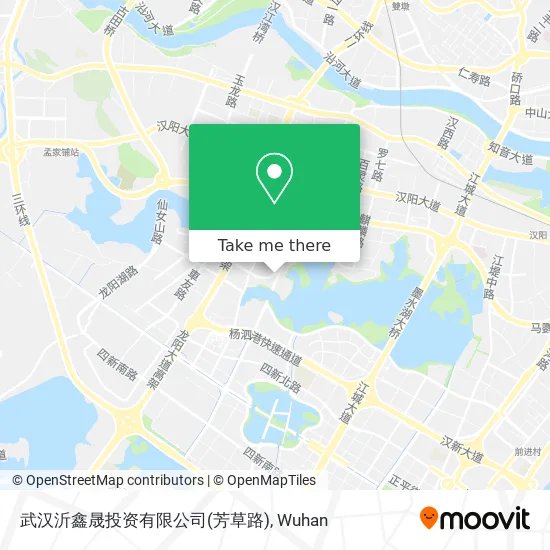 武汉沂鑫晟投资有限公司(芳草路) map