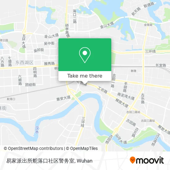 易家派出所舵落口社区警务室 map