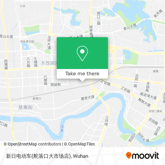 新日电动车(舵落口大市场店) map