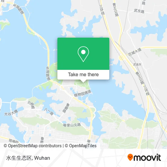 水生生态区 map