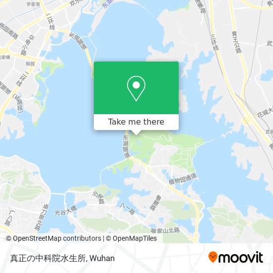 真正の中科院水生所 map