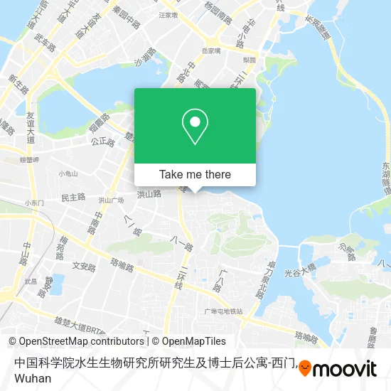 中国科学院水生生物研究所研究生及博士后公寓-西门 map