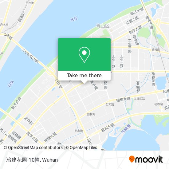 冶建花园-10幢 map