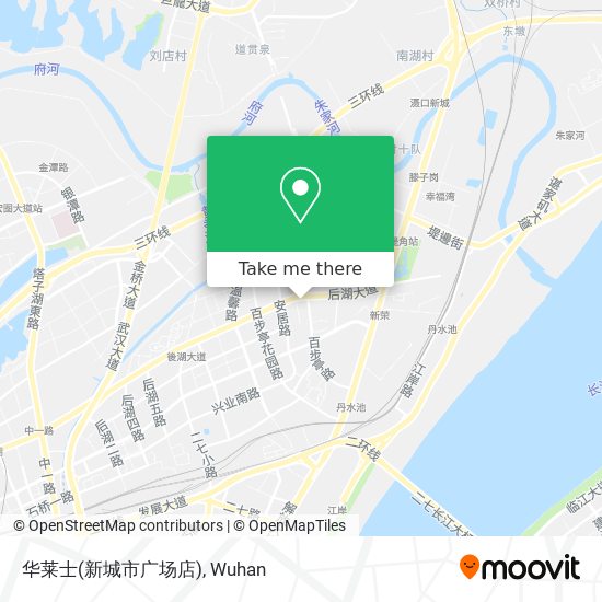 华莱士(新城市广场店) map
