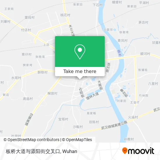 板桥大道与滠阳街交叉口 map