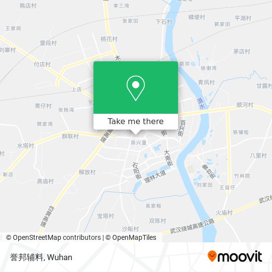 誉邦辅料 map