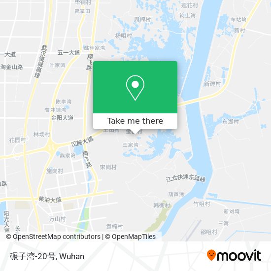 碾子湾-20号 map
