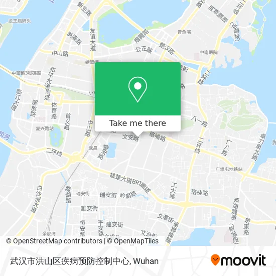 武汉市洪山区疾病预防控制中心 map