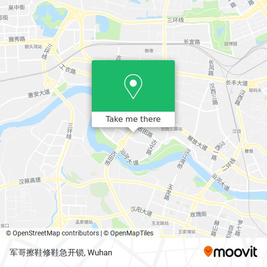 军哥擦鞋修鞋急开锁 map
