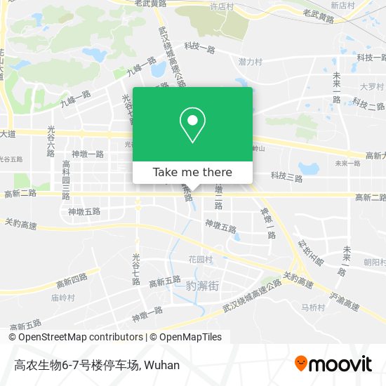 高农生物6-7号楼停车场 map