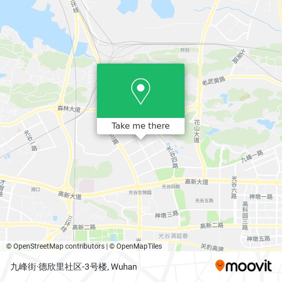 九峰街·德欣里社区-3号楼 map