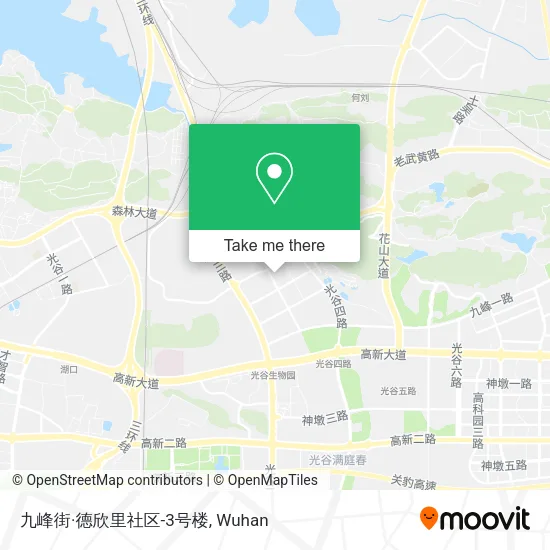 九峰街·德欣里社区-3号楼 map