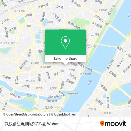 武汉前进电脑城写字楼 map