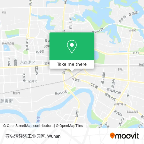额头湾经济工业园区 map