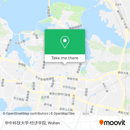 华中科技大学-经济学院 map