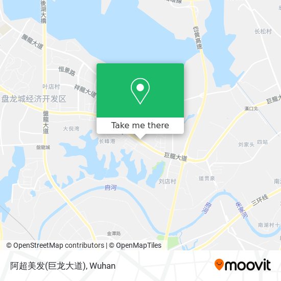 阿超美发(巨龙大道) map
