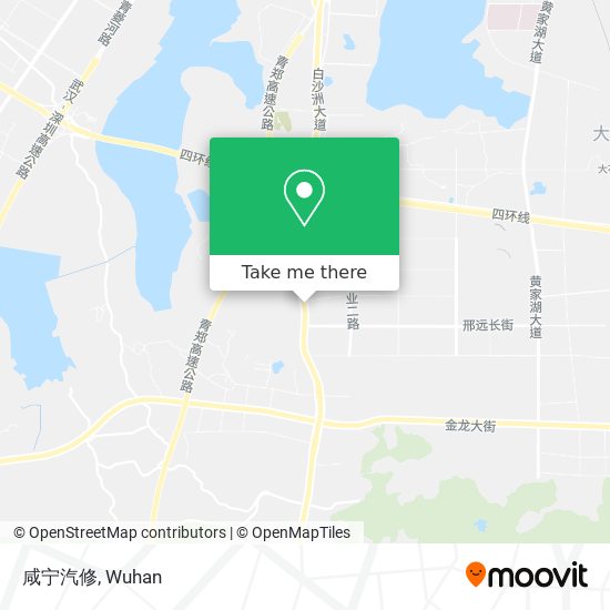 咸宁汽修 map