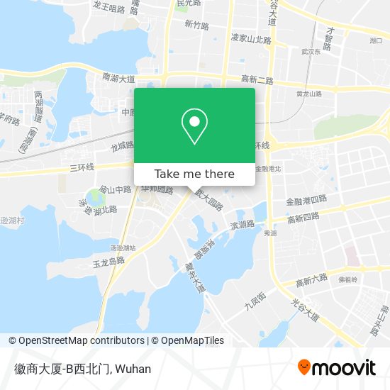 徽商大厦-B西北门 map