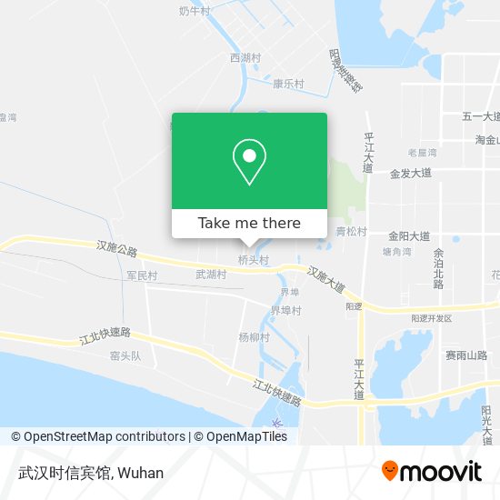武汉时信宾馆 map
