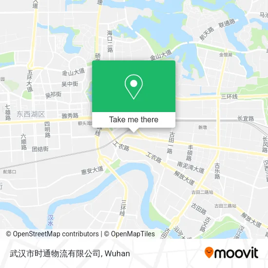 武汉市时通物流有限公司 map