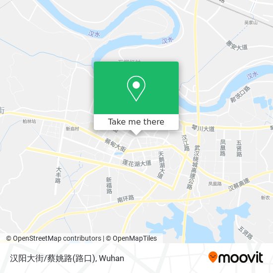 汉阳大街/蔡姚路(路口) map