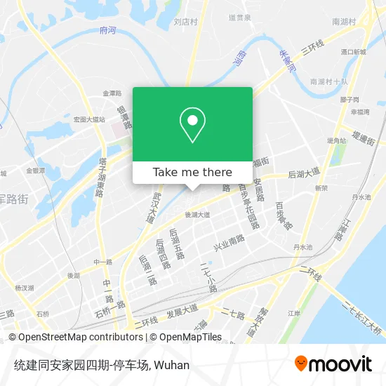 统建同安家园四期-停车场 map