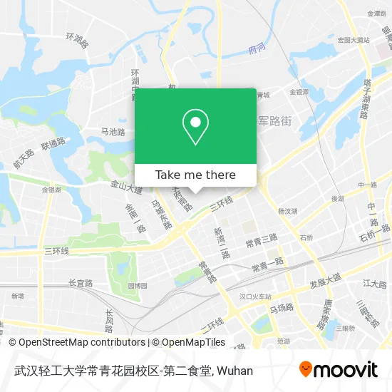 武汉轻工大学常青花园校区-第二食堂 map