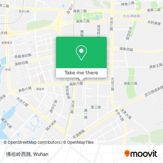 佛祖岭西路 map