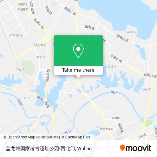 盘龙城国家考古遗址公园-西北门 map