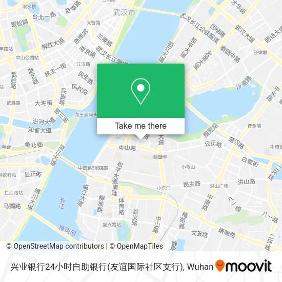 兴业银行24小时自助银行(友谊国际社区支行) map