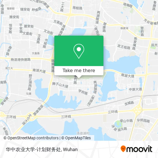 华中农业大学-计划财务处 map