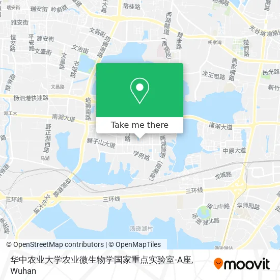华中农业大学农业微生物学国家重点实验室-A座 map