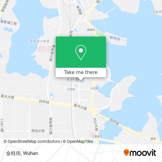 金桂街 map
