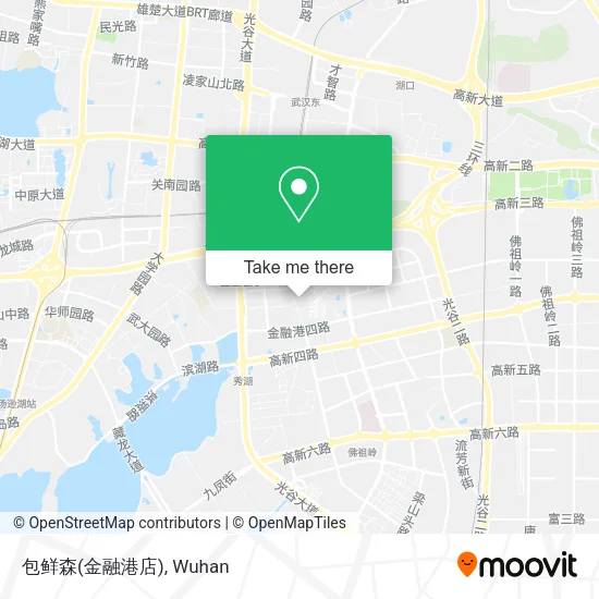 包鲜森(金融港店) map