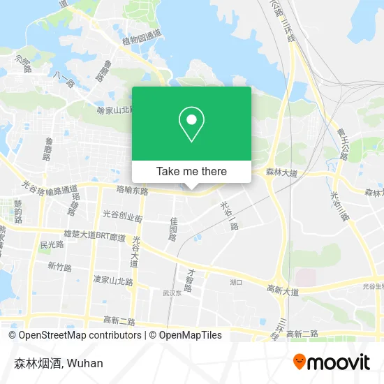 森林烟酒 map