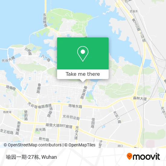 喻园一期-27栋 map