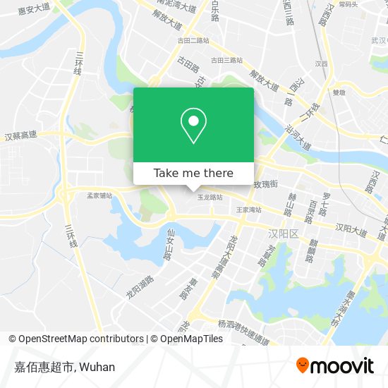 嘉佰惠超市 map