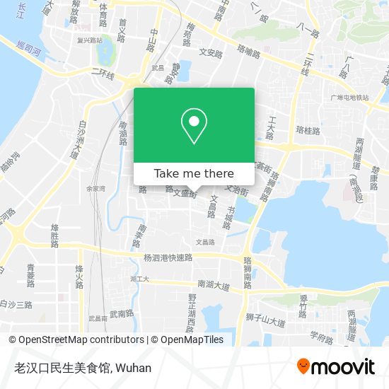 老汉口民生美食馆 map