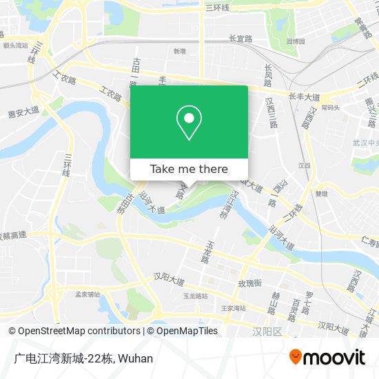 广电江湾新城-22栋 map