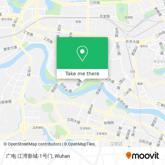 广电·江湾新城-1号门 map