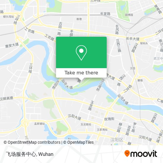飞场服务中心 map