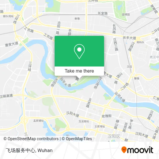 飞场服务中心 map
