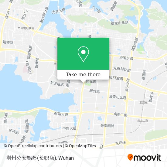 荆州公安锅盔(长职店) map