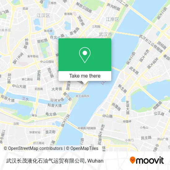 武汉长茂液化石油气运贸有限公司 map