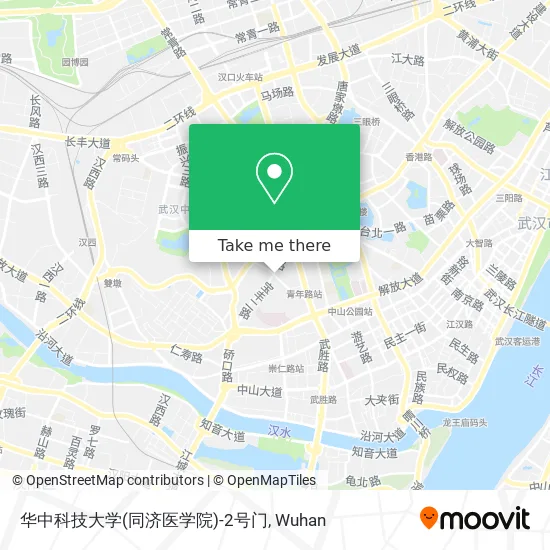 华中科技大学(同济医学院)-2号门 map