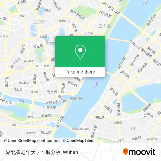 湖北省老年大学长航分校 map