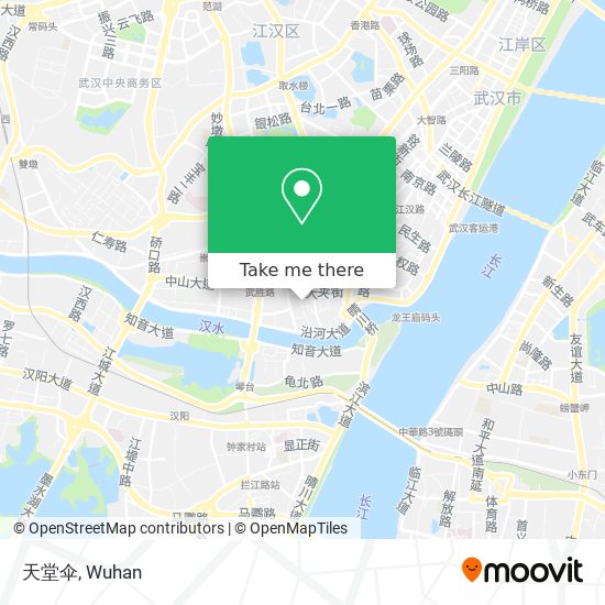 天堂伞 map