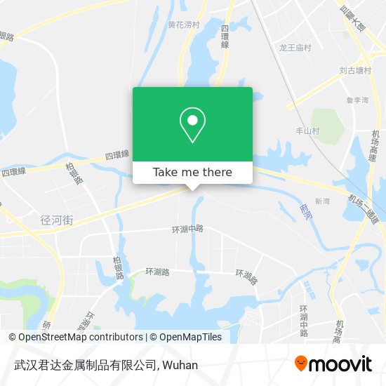 武汉君达金属制品有限公司 map
