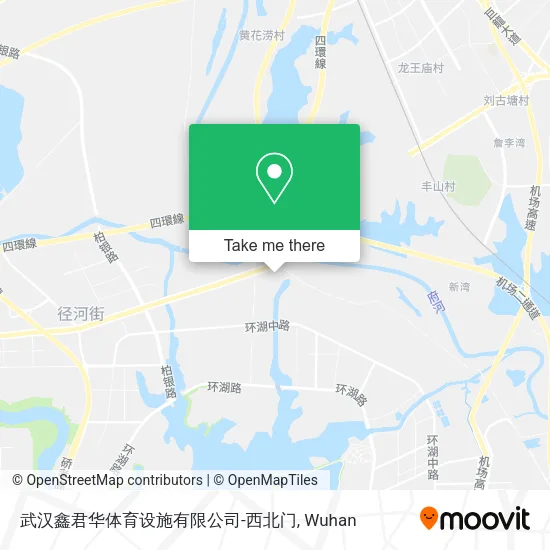 武汉鑫君华体育设施有限公司-西北门 map